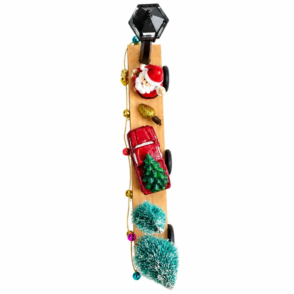Santa’s Snowy Christmas Street Ornament.webp