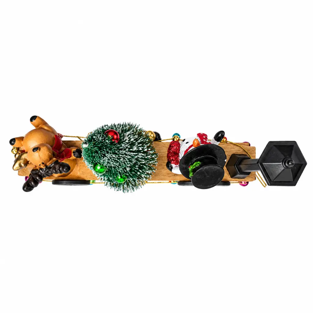 Top-Down Christmas Sled Decoration.webp