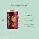 Fall Leaves Vintage Style Bulb Illumination Fragrance Warmer