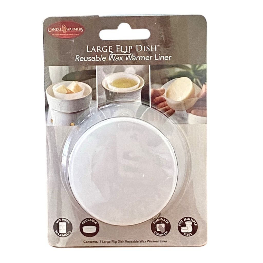 Flip Dish Reusable Wax Warmer Liner