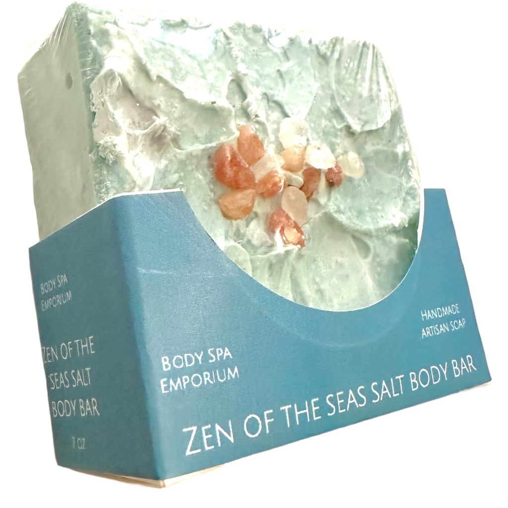 [803890] Zen of the Seas Handmade Salt Artisan Soap Bar