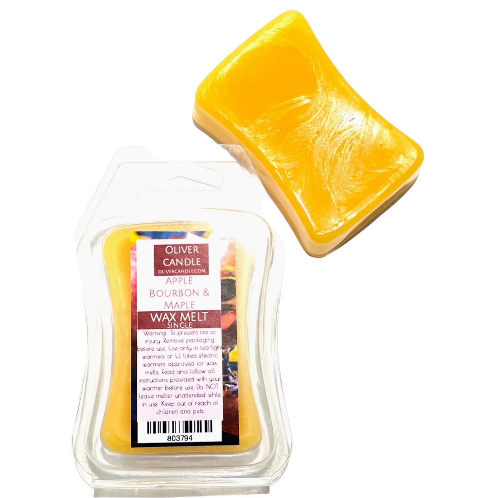 [803794] Apple Bourbon & Maple Wax Melt Single