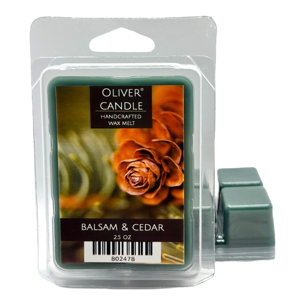 [802478] Balsam & Cedar Wax Melt