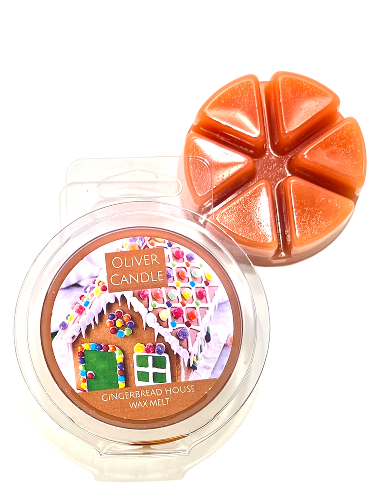 Gingerbread House 6pc Wax Melt