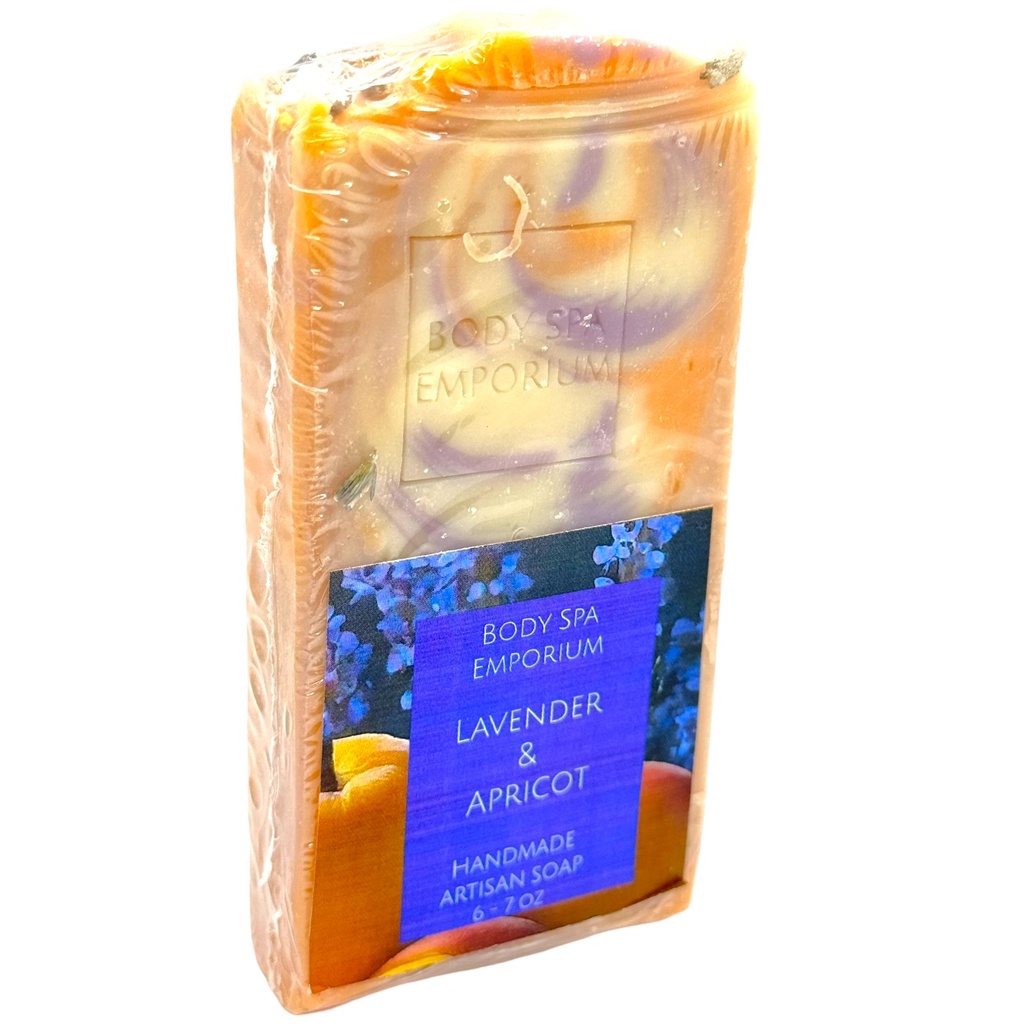 Lavender & Apricot Handmade Artisan Soap