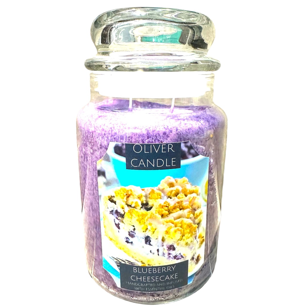 Blueberry Cheesecake Apothecary Large Jar