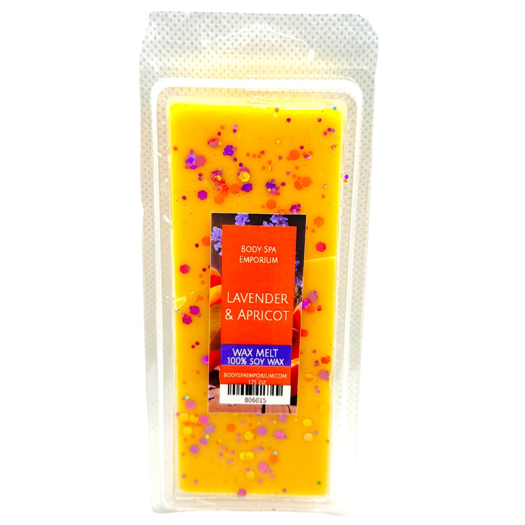 [806015] Lavender & Apricot Snap Soy Wax Melt 