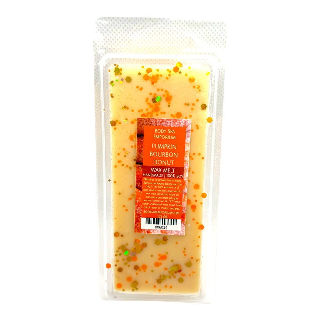 Pumpkin Burbon Donut Snap Soy Wax Melt 