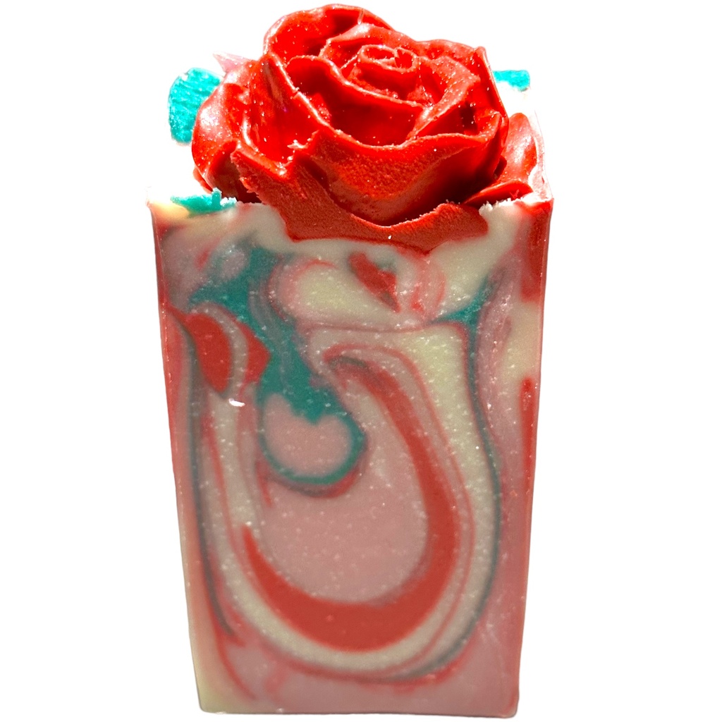 [806045] Wild Rose Handmade Artisan Soap (Full Size Bar (6oz - 7oz))