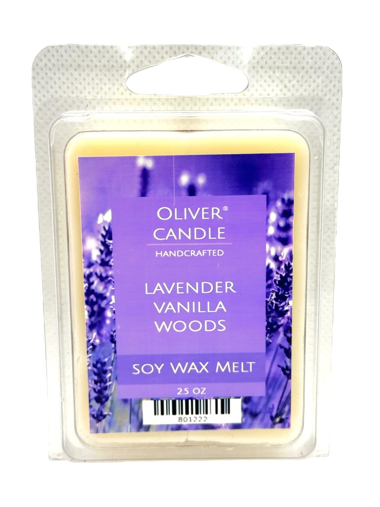 Lavender Vanilla Woods Soy Wax Melt