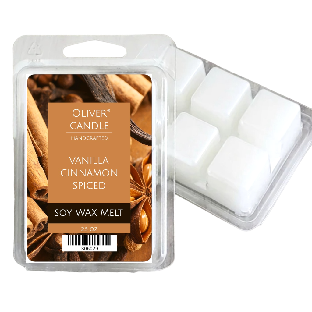 [806029] Vanilla Cinnamon Spiced 6 Piece Soy Wax Melt