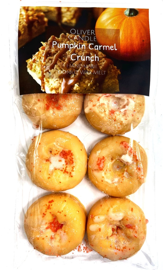 Pumpkin Carmel Crunch Mini Donuts Wax Melts