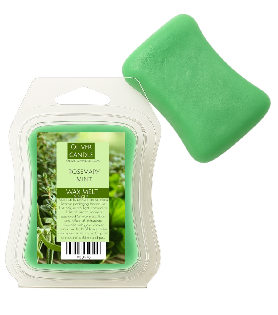 [803670] Rosemary Mint Wax Melt Single