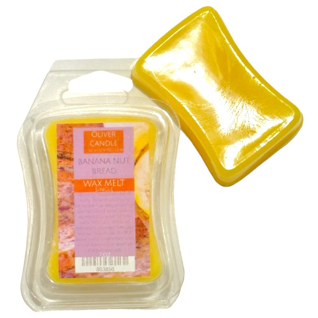 Banana Nut Bread Wax Melt Single
