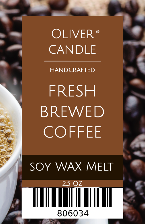 [806034] Fresh Brewed Coffee 6 Piece Soy Wax Melt