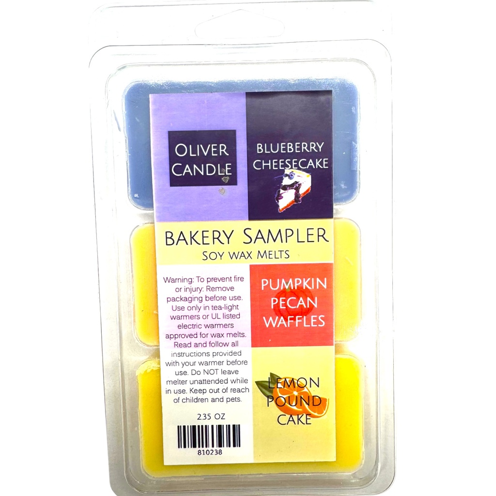 [810238] Bakery Wax Melt Sampler Pack