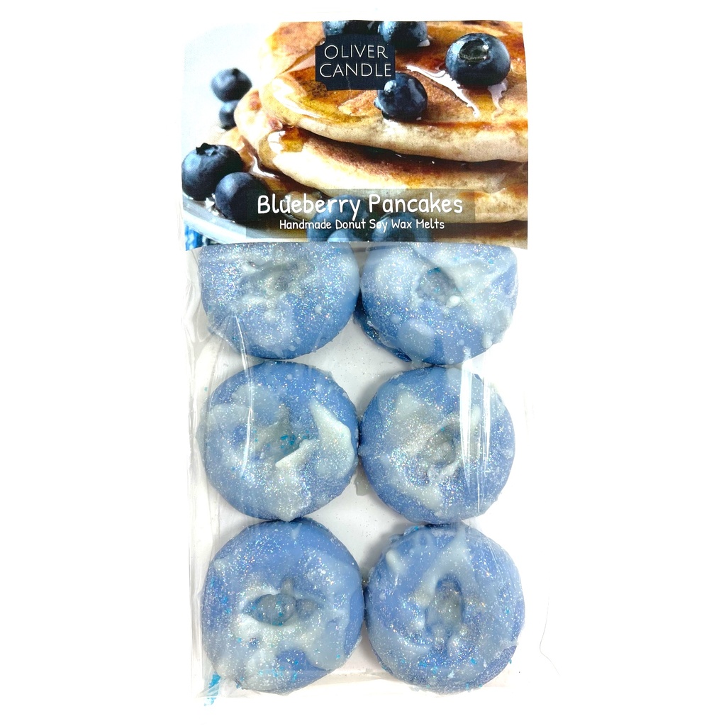 Blueberry Pancakes Donuts Wax Melt