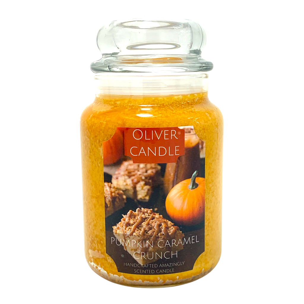 Pumpkin Caramel Crunch Apothecary Jar Candle