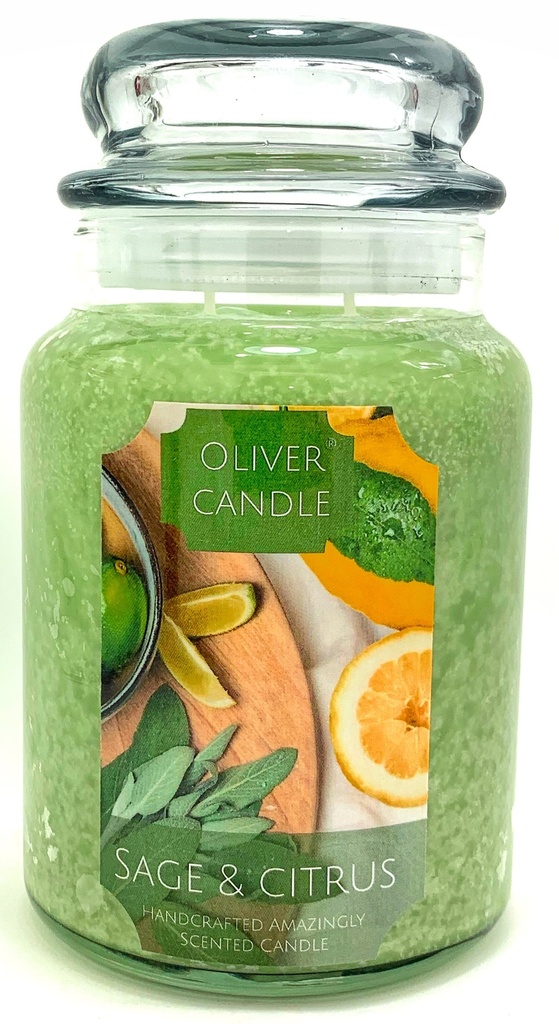 Sage & Citrus Apothecary Jar Candle