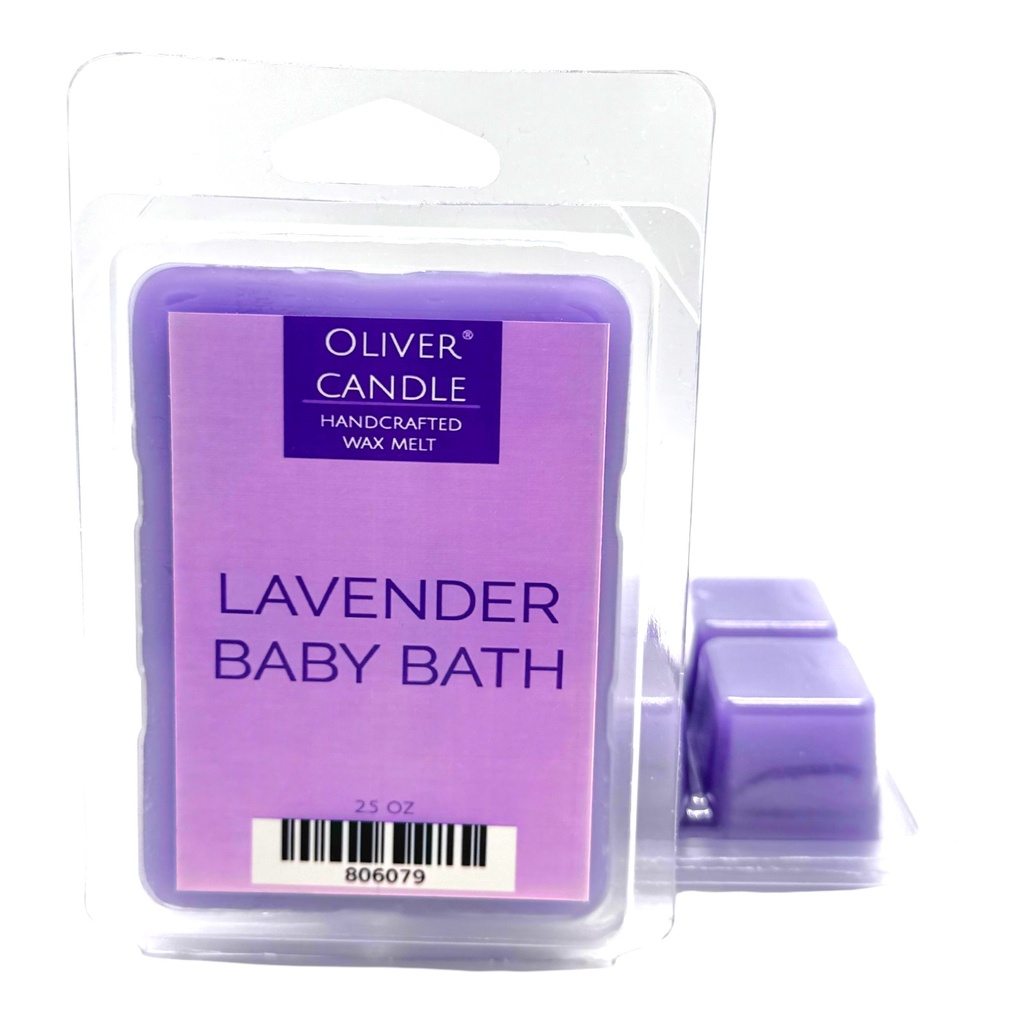 [806079] Lavender Baby Bath Wax Melt