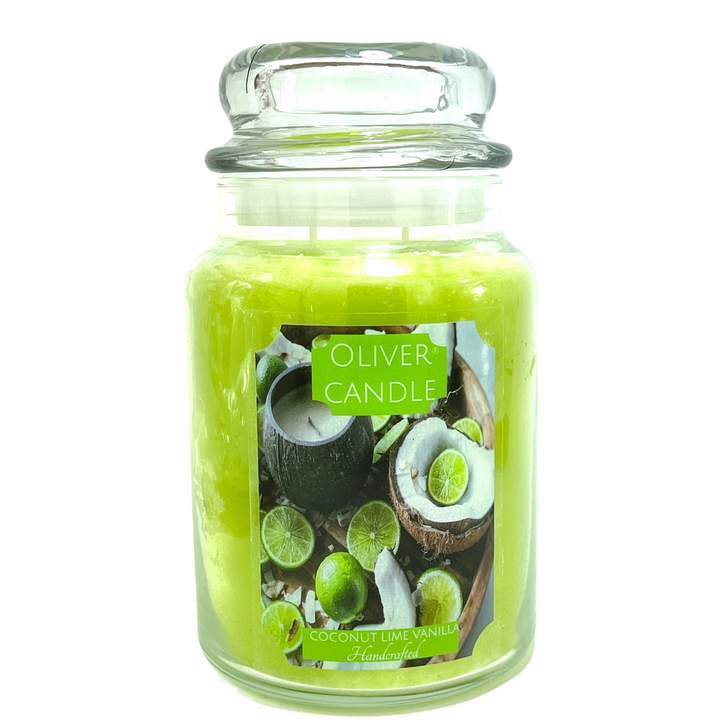 Coconut Lime Vanilla Large Apothecary Jar