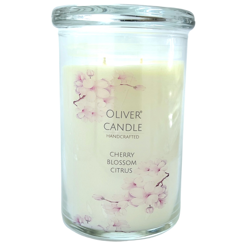 Cherry Blossom Citrus Tumbler Jar