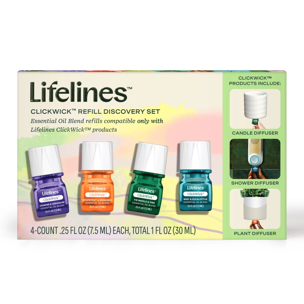[807193] Lifelines 4pk Blends ClickWick Discovery Set Refills