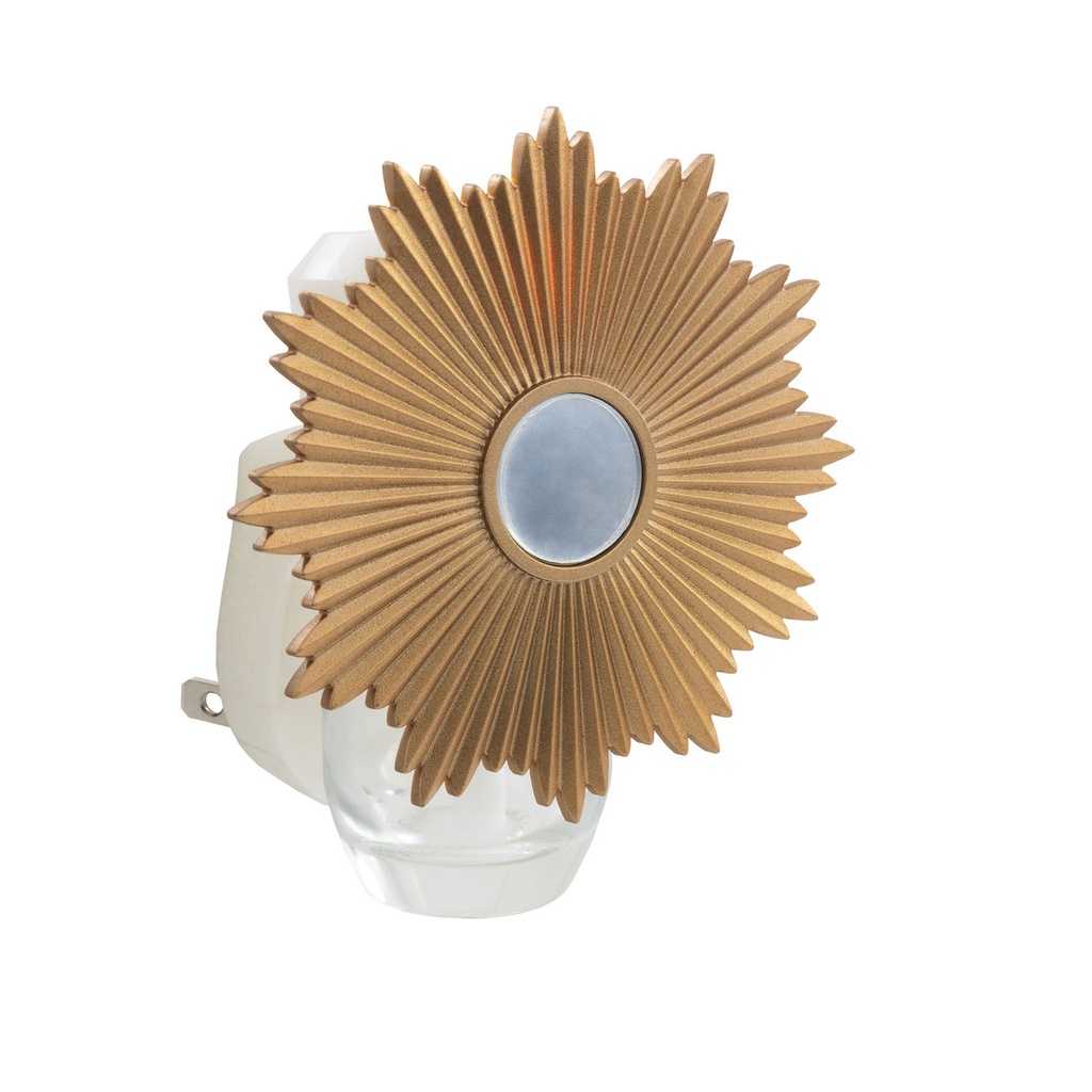 [820011] Sunburst WallScents™ Fragrance Warmer Pluggable w/Nightlight
