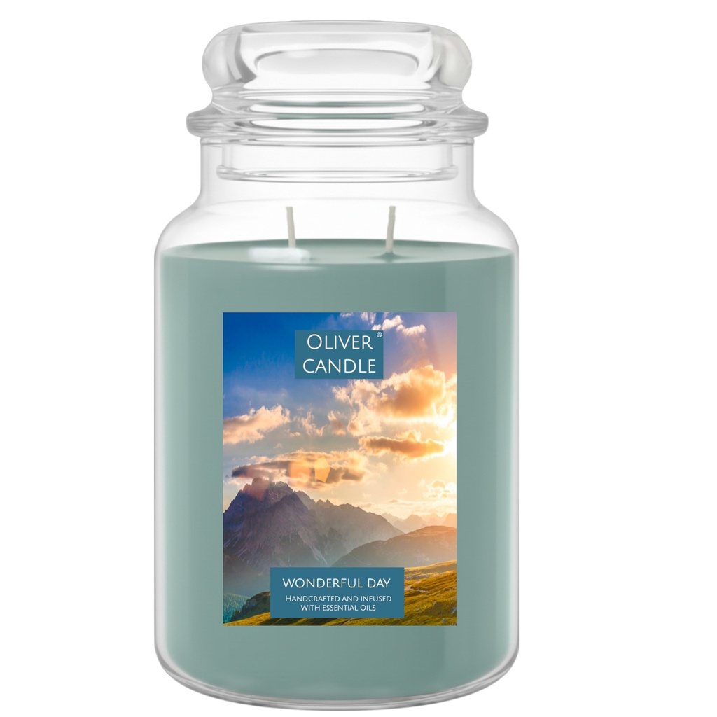 [812013] Wonderful Day Apothecary Large Candle