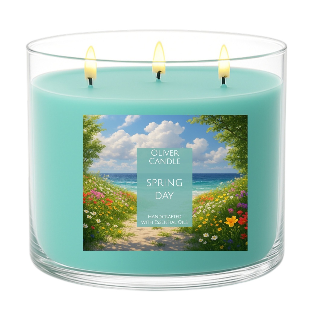 Spring Day 3 Wick Candle