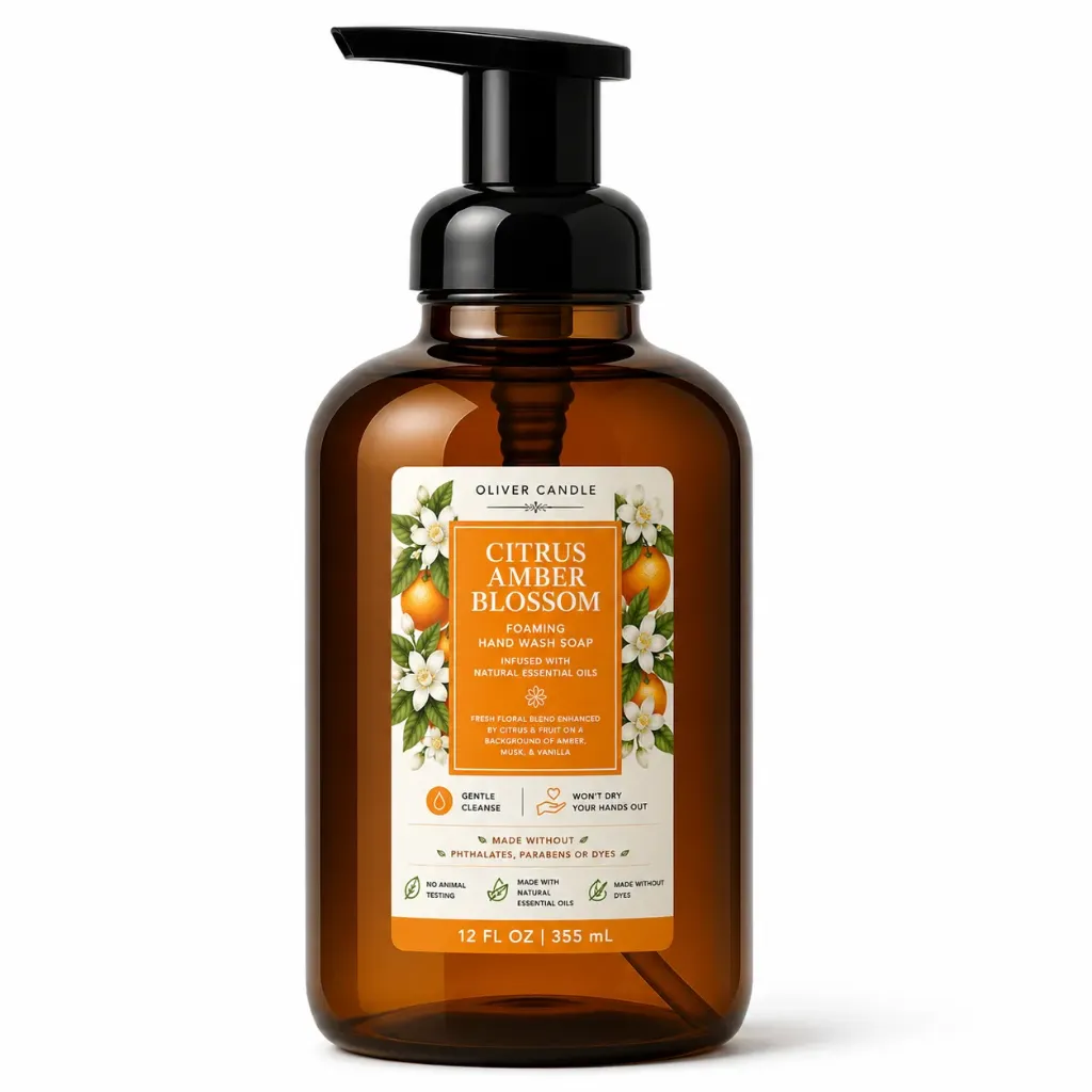 [870030] Citrus Amber Blossom Foaming Hand Soap