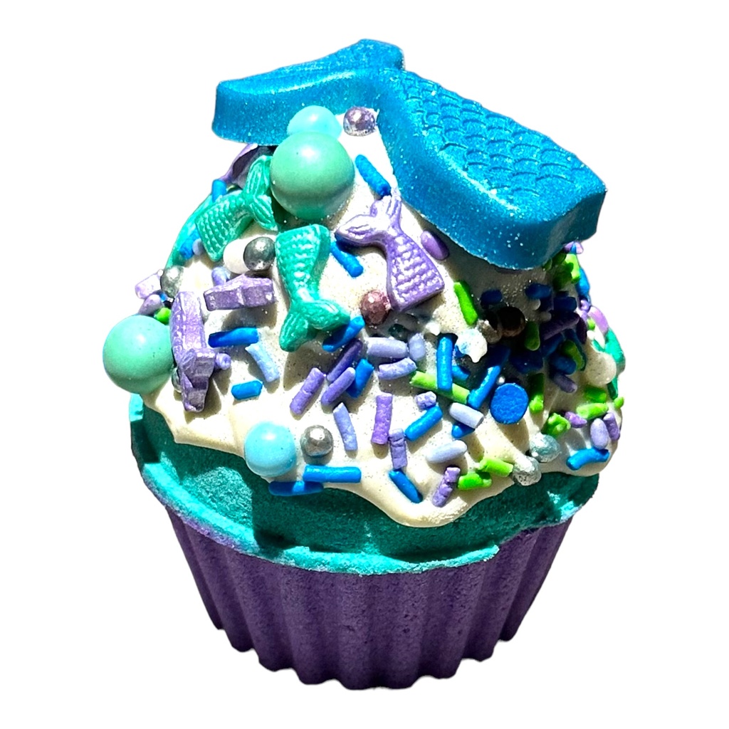 Mermaid Cupcake Bath Bomb 