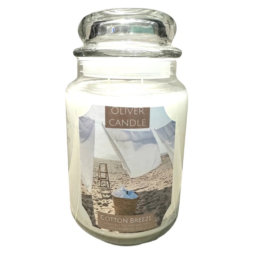 [802178] Cotton Breeze Apothecary Large Jar