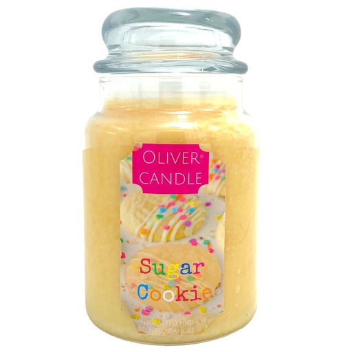 [802555] Sugar Cookie Large Apothecary Jar