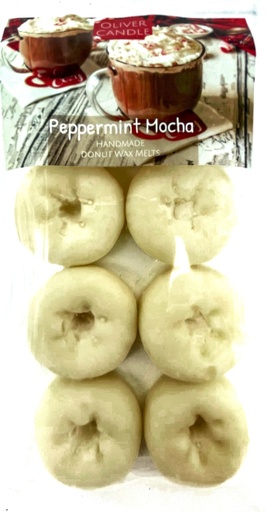 [802984] Peppermint Mocha Mini Donuts Wax Melts