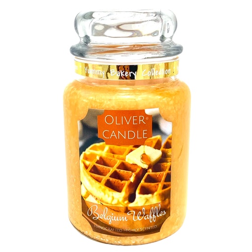 [802463] Belgium Waffles Apothecary Large Jar