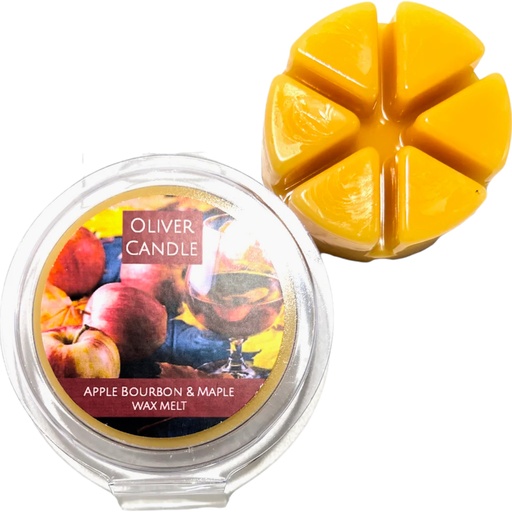 [803805] Apple Bourbon & Maple 6 Piece Wax Melt 