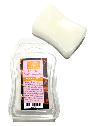 [803792] Bonfire Marshmallow Wax Melt Single