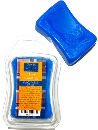 [803835] Cozy Flannel Wax Melt Single