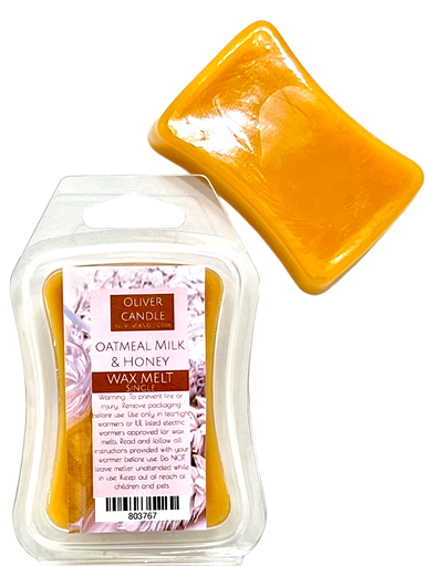 [803767] Oatmeal Milk & Honey Wax Melt Single
