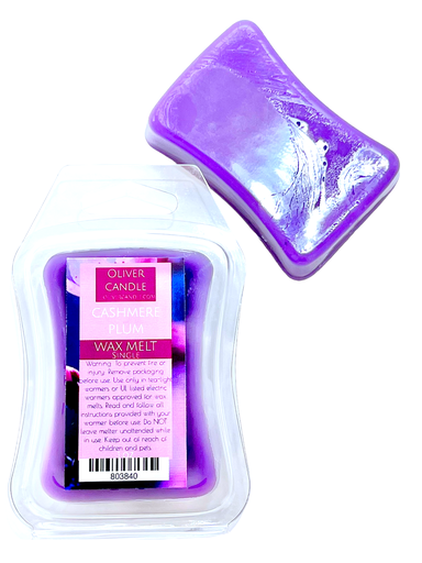 [803840] Cashmere Plum Wax Melt Single