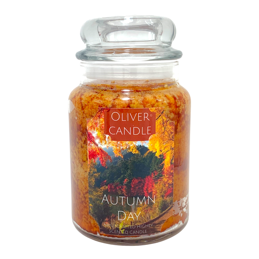 [802409] Autumn Day Apothecary Jar