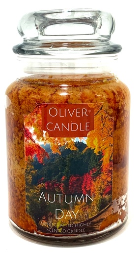 [802409] Autumn Day Apothecary Jar