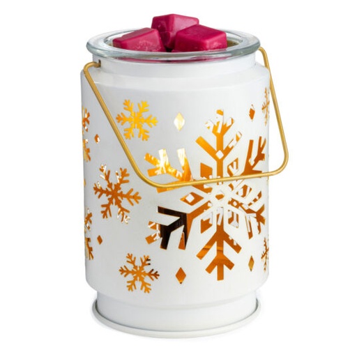 [810266] Snowflake Illumination Fragrance Warmer